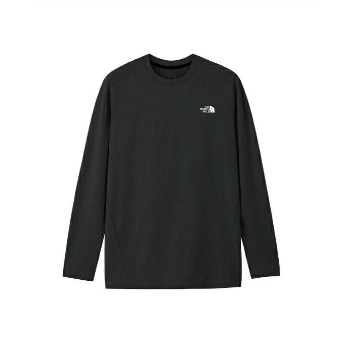 ザ・ノース・フェイス Tシャツ 長袖 メンズ ロングスリーブフラッシュドライアクションクルー 黒 くろ ..