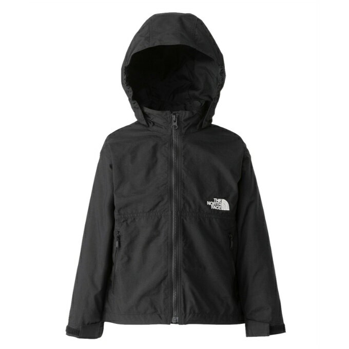 楽天ヒマラヤ楽天市場店ザ・ノース・フェイス THE NORTH FACE アウトドア ジャケット ジュニア トドラーコンパクトジャケット キッズ 黒 くろ ブラック NPT22510-K 【国内正規品】