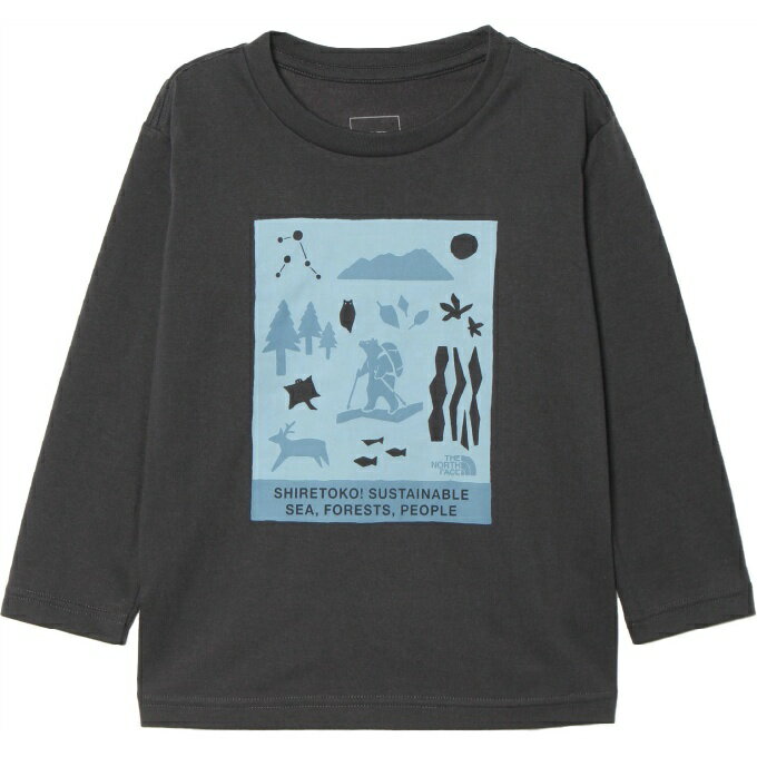 楽天ヒマラヤ楽天市場店【全品対象最大10％OFFクーポン 2025/11/30 0:00〜12/11 1:59】ザ・ノース・フェイス（THE NORTH FACE） Tシャツ 長袖 ジュニア シレトコ トコ 長袖 T NTT82530ST-AG 【国内正規品】