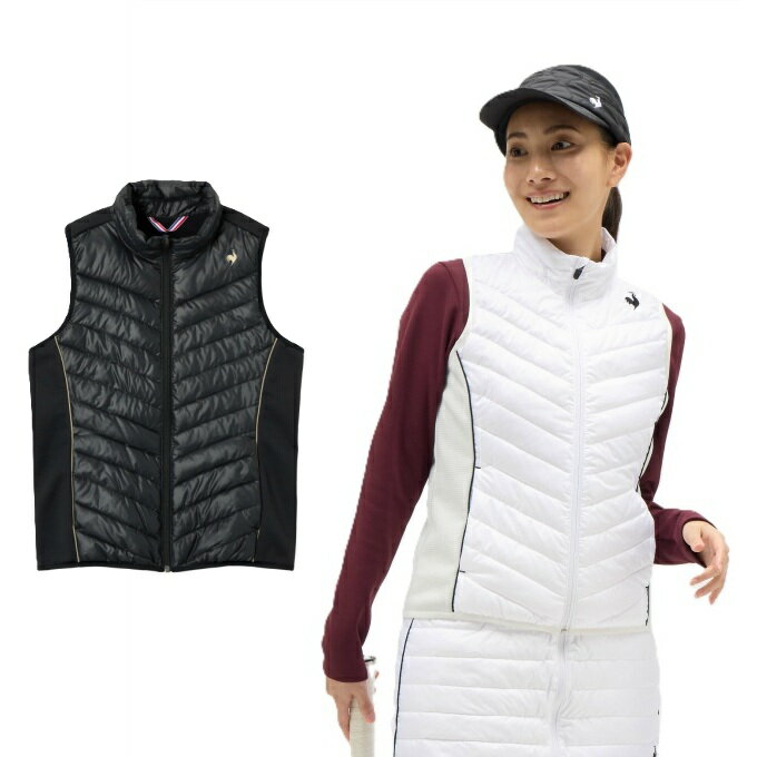 【全品対象最大10％OFF！11/20 20:00～11/27 1:59】ルコックスポルティフ(le coq sportif) テニスウェア ベスト レディース パディングベスト LN5FVE90L