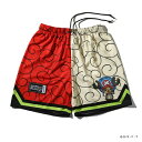 【全品対象最大10%OFFクーポン!7/13 10:00~7/15 23:59】スポルディング(SPALDING) バスケットボール ハーフパンツ ジュニアJSP ワンピース ヒトヒトの実 SJP25165P
