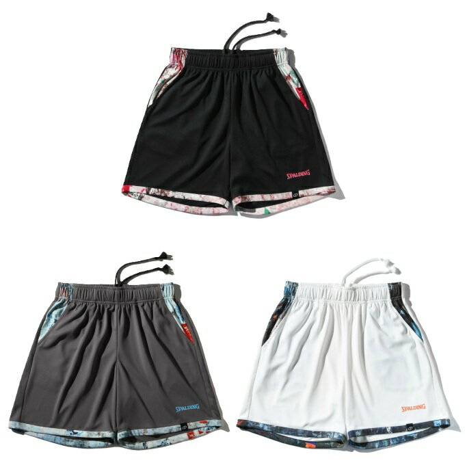 スポルディング(SPALDING) バスケットボール ハーフパンツ メンズ レディース プラクティスパンツ グランジウォール SMP25121
