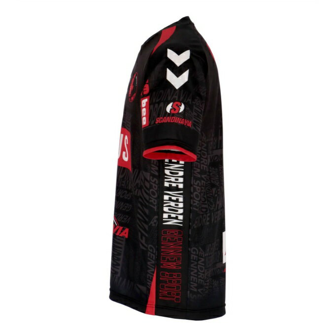 ヒュンメル hummel ハンドボールウェア 半袖シャツ メンズ HB EURO プラクティスシャツ HAP1225-90