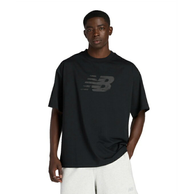 ニューバランス(new balance) Tシャツ 半袖 メンズ ショートスリーブTシャツ AMT53171-BK