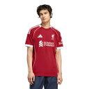 アディダス(adidas) サッカーウェア レプリカシャツ メンズ ジュニア リバプールFC 25/26 ホームジャージー JV6423 JYF22