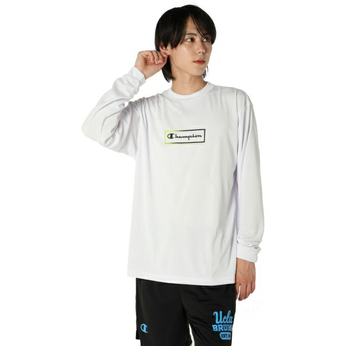 チャンピオン(Champion) バスケットボール 長袖シャツ メンズ ロングスリーブTシャツ 25FW E-MOTION C3-CB426-010
