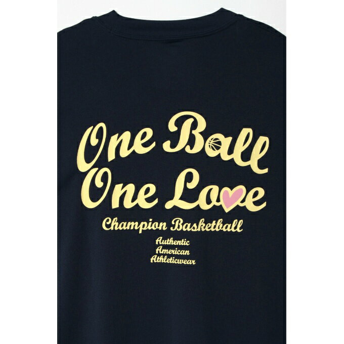 チャンピオン(Champion) バスケットボールウェア 半袖シャツ レディース SHORT SLE...