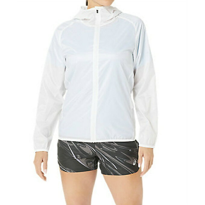 アシックス(asics) ウインドブレーカー ジャケット レディース ウイメンズランニングパッカブルライトジャケット 2012C875-100
