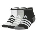 【全品対象最大10%OFFクーポン!7/13 10:00~7/15 23:59】アディダス(adidas) アンクルソックス ジュニア キッズ CC 3P アンクルソックス KCE24-JL5178