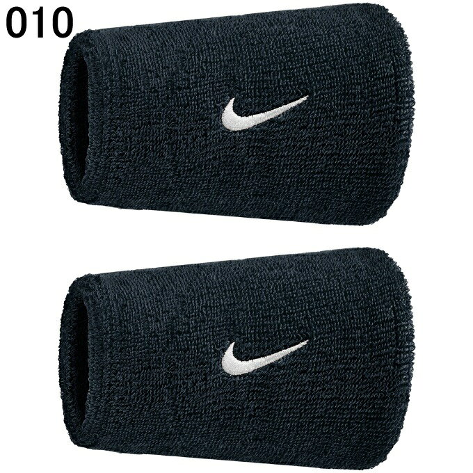 ナイキ(NIKE) リストバンド メンズ レディース スウッシュ ダブルワイドリストバン...