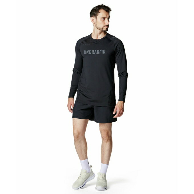 ������������ޡ�(UNDER ARMOUR) ������������� Ĺµ ��� UA HEATGEAR FITTED GRAPHIC LONG SLEEVE SHIRT 6007730-001
