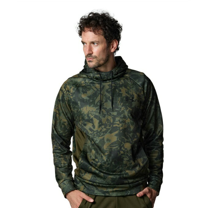 アンダーアーマー スウェットパーカー メンズ UA ARMOUR FLEECE CAMO HOODIE 6007737-308 UNDER ARMOUR