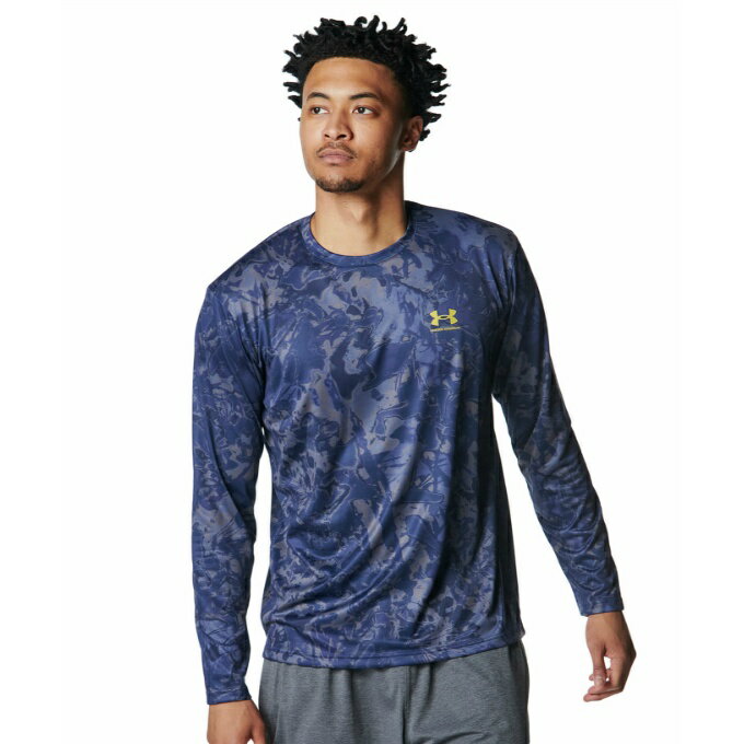 アンダーアーマー(UNDER ARMOUR) スポーツウェア 長袖 メンズ UA TECH CAMO LONG SLEEVE T-SHIRT 60077..