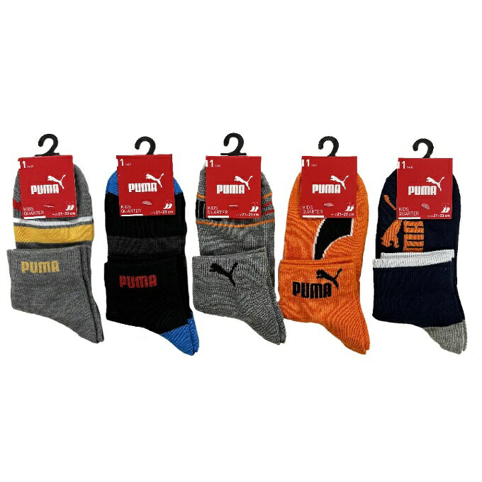 プーマ PUMA ジュニア ソックス HAPPYBAG 5足セット 4293-962
