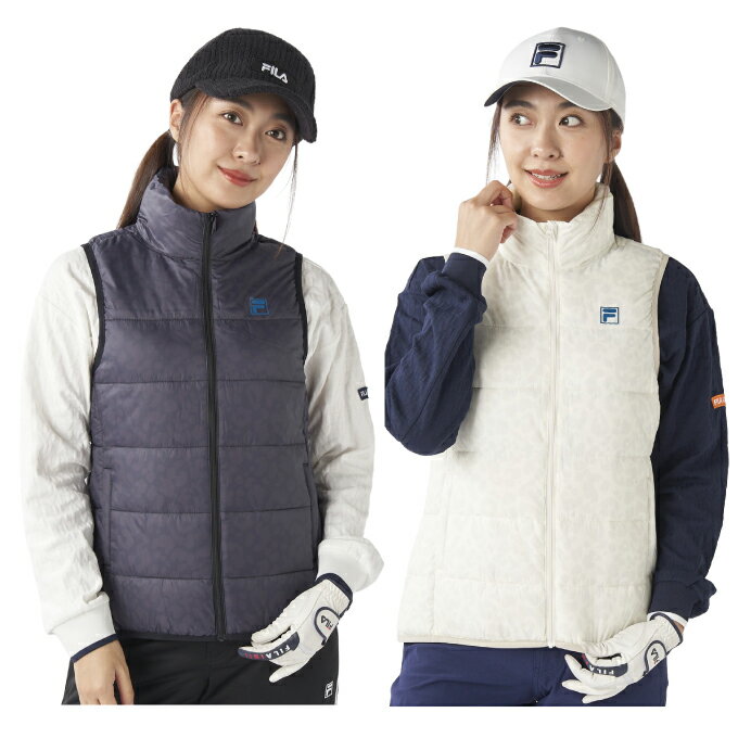 【全品対象最大10％OFF！11/20 20:00〜11/27 1:59】フィラ(FILA) ゴルフウェア ベスト レディース ライ..