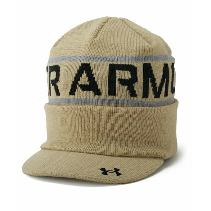 【全品対象最大10％OFFクーポン 2025/11/30 0:00〜12/11 1:59】アンダーアーマー(UNDER ARMOUR) ゴルフ ニット帽 メンズ ドライブビーニー 6007941-234 【2025年秋冬モデル】