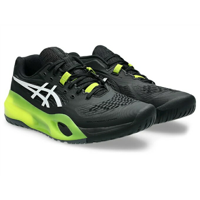 ASICS テニスシューズ ブラック（ブラック×フラッシュコーラル） GEL-QUANTUM 180 VIII | Unisex | Black/Diva Pink | ASICS New