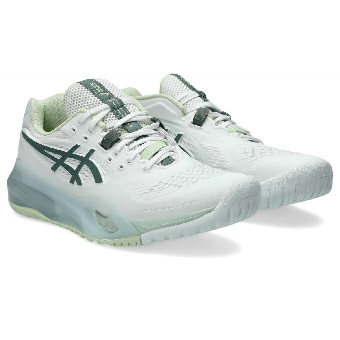 アシックス asics テニスシューズ オールコート用 レディース GEL-RESOLUTION X WIDE ゲルレゾリューション X ワイド 1042A278-102