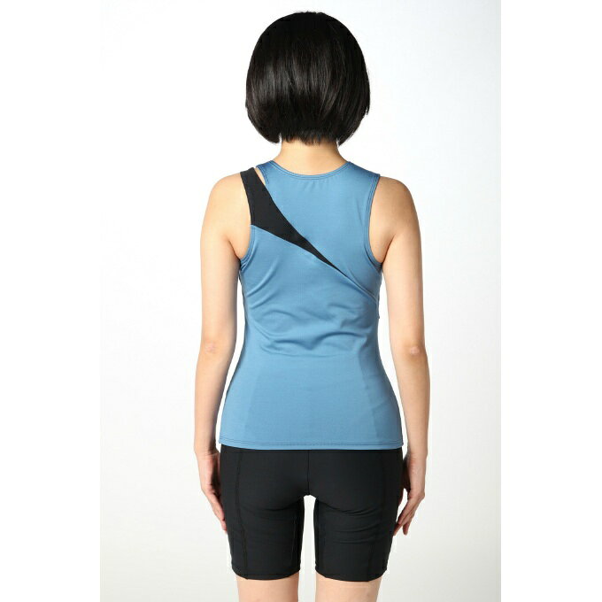 スピード(Speedo) フィットネス水着 セパレート レディース Diagona Zip Pro Separates ディアゴナ ジップ プロ セパレーツ SFW32410-SB himaraya-10621634 ヒマラヤ楽天市場店 サンプル画像3