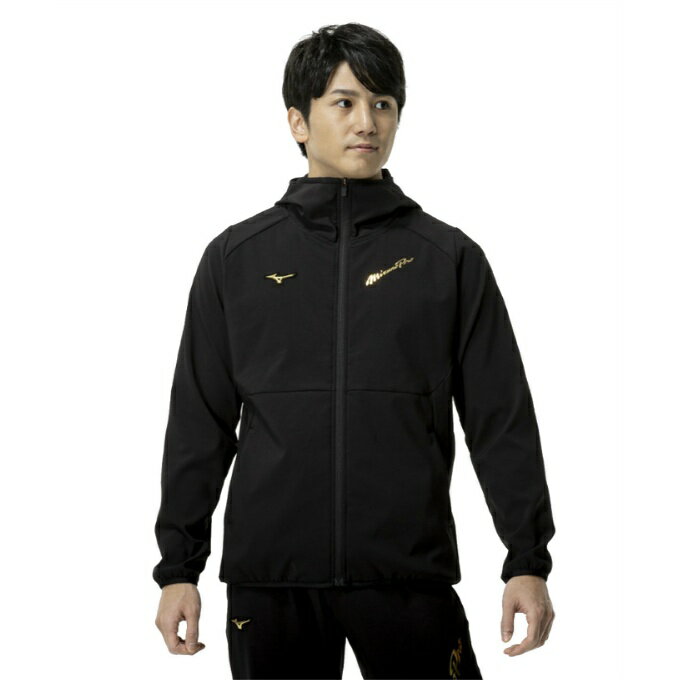 ミズノ(MIZUNO) 野球 ウインドブレーカージャケット メンズ テックシールドフーディ 12JECW7709
