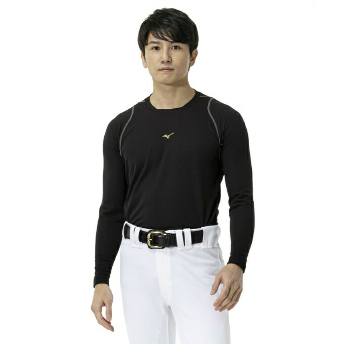 【全品対象最大3万ポイント還元＆10％OFF！ 3/4 20:00～3/11 1:59】ミズノ(MIZUNO) 野球 アンダーシャツ 長袖 メンズ ブレスサーモアンダーシャツ ローネック 長袖 12JACP8809