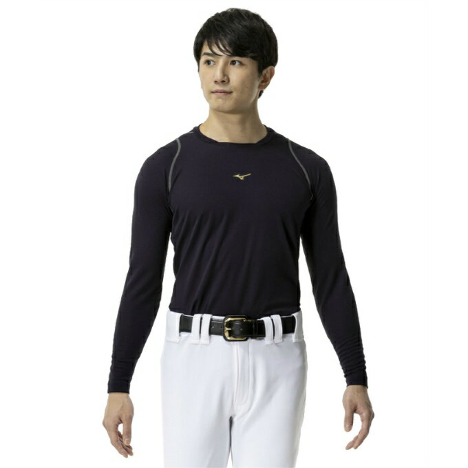 【全品対象最大3万ポイント還元＆10％OFF！ 3/4 20:00～3/11 1:59】ミズノ(MIZUNO) 野球 アンダーシャツ 長袖 メンズ ブレスサーモアンダーシャツ ローネック 長袖 12JACP8814