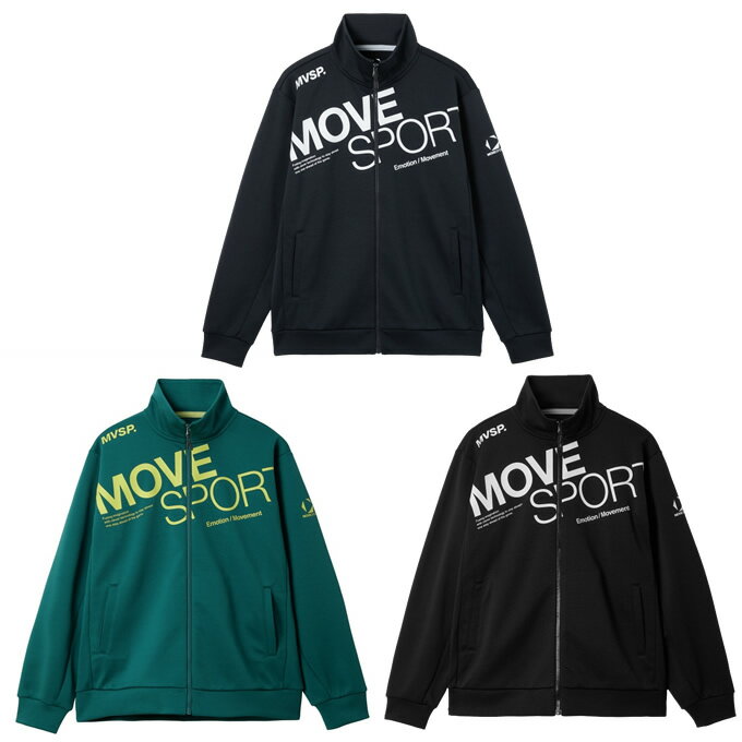 ムーブスポーツ(MoveSport) スポーツウェア ジャージ　ジャケット メンズ ACTIVE SUITS 鹿の子ジャージ ジャケット ST5FJG10M
