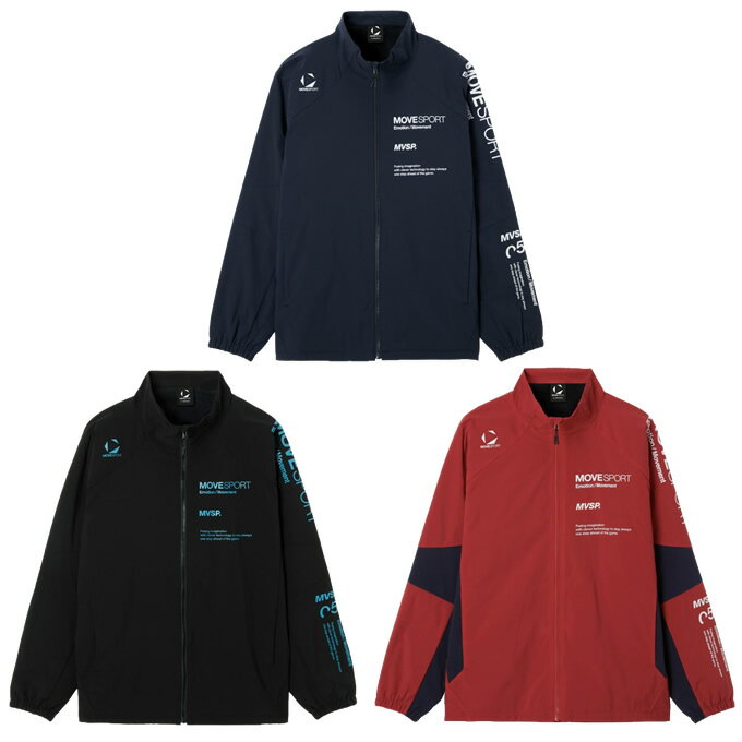 ムーブスポーツ(MoveSport) ウインドブレーカー ジャケット メンズ HEATNAVIブラッシュド スタンドジャ..