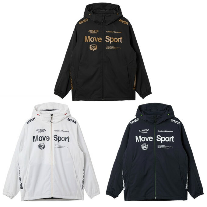 ムーブスポーツ(MoveSport) ウインドブレーカー ジャケット メンズ ACTIVE SUITS THERMO オーセンティック フーディー ST5FWB32M(4)