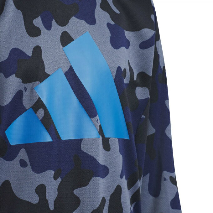 アディダス adidas Tシャツ 長袖 ジュニア Musthaves Camo Regular Fit Doubleknit...