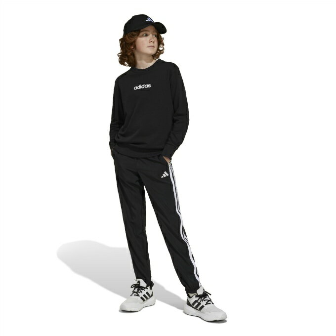 アディダス(adidas) スウェットロングパンツ ジュニア ESS 3S ウーブンパンツ KRG8...