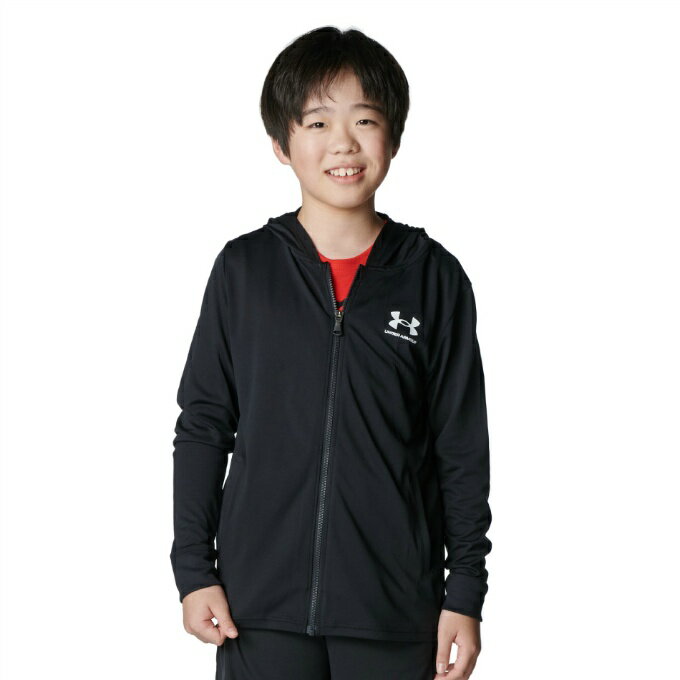 アンダーアーマー(UNDER ARMOUR) スウェットパーカー ジュニア UAテック フルジップ フーディー トレーニング BOYS 6001341-001(4)
