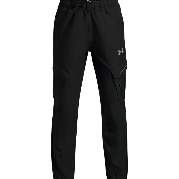 アンダーアーマー(UNDER ARMOUR) ロングパンツ ジュニア UAウーブン カーゴ ジョガーパンツ 6008924-001