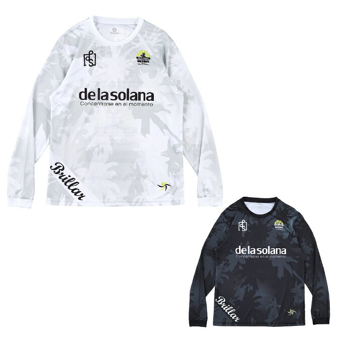 サッカーウェア プラクティスシャツ 長袖 メンズ レディース フル昇華 Brillar L S DS25F40