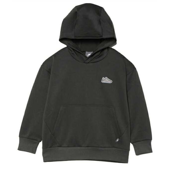 ニューバランス(new balance) スウェットパーカー ジュニア シューパッチライトHD ABT55562-BLK