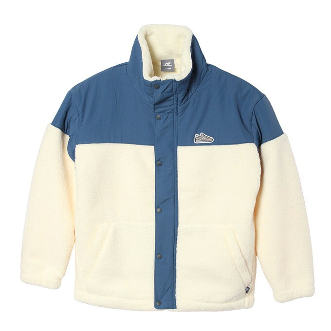 ニューバランス new balance アウタージャケット ジュニア シューパッチボアジャケット ABJ55566-DAL ..