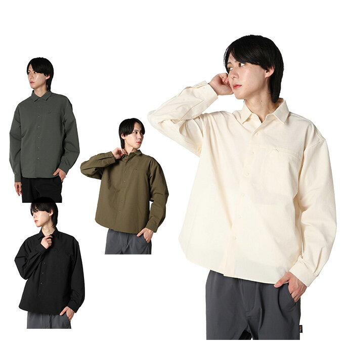 【全品対象ポイント10倍！ 2/15 20:00〜23:59】セトアウト(SETOUT) 長袖シャツ メンズ ベジカラリップ マウンテン長袖SH SO17113...
