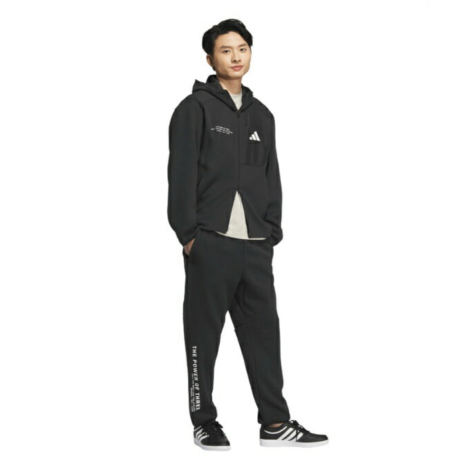 アディダス(adidas) スポーツウェア ジャージ ロングパンツ メンズ アダプテーション レギュラーフィット アンクル丈 オープンヘムパンツ KA1237 TA685