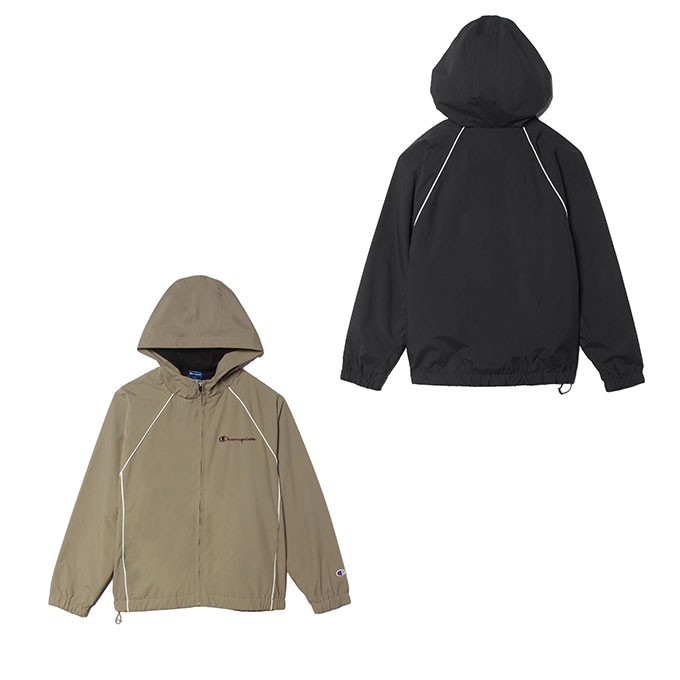 チャンピオン(Champion) クロスジャケット レディース 裏トリコット WBK FZフードJK CW-CSC02