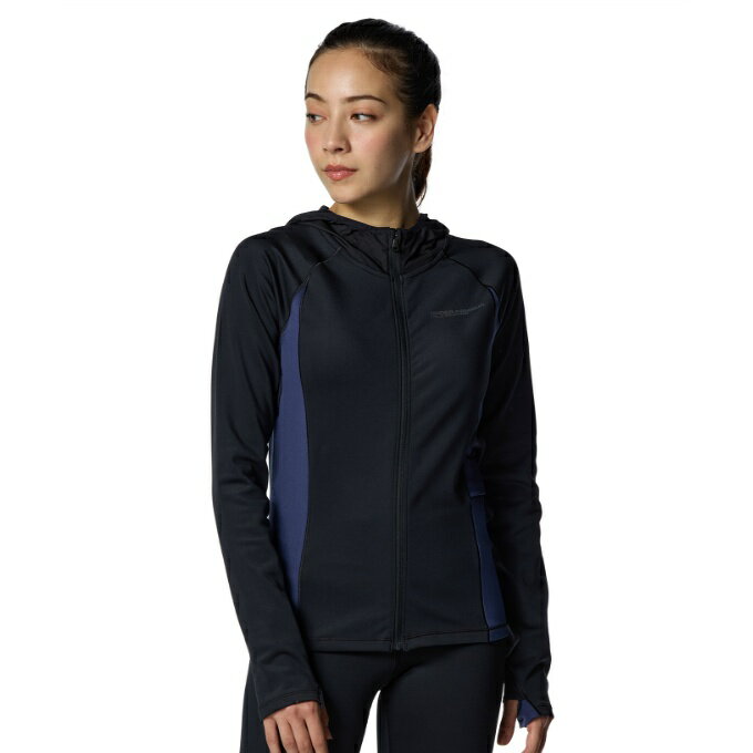 アンダーアーマー アンダーウェア 長袖 レディース UA COLD WEATHER PRO FULL-ZIP HOODIE 6007813-001 UNDER ARMOUR