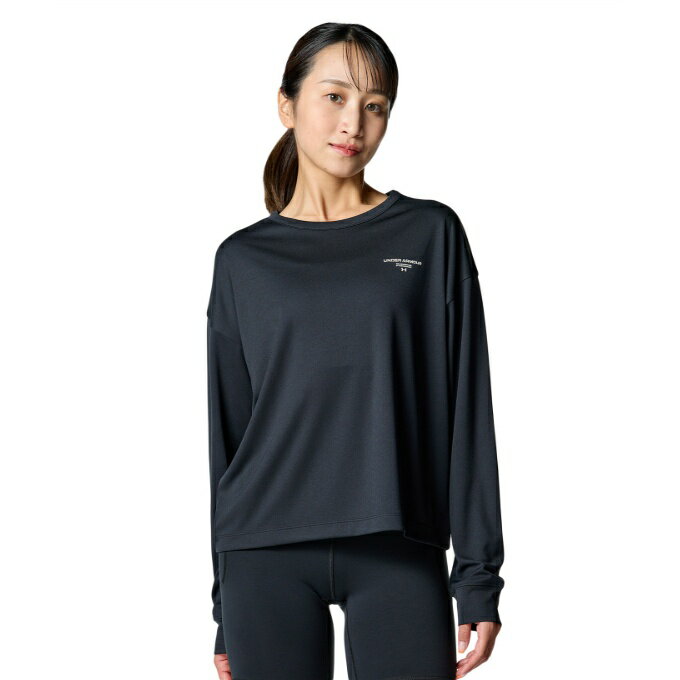 【全品対象最大10％OFFクーポン発行中！?10/18 23：59】アンダーアーマー(UNDER ARMOUR) Tシャツ 長袖 レディース UA TECH LONG SLEEVE T-SHIRT 6007705-001