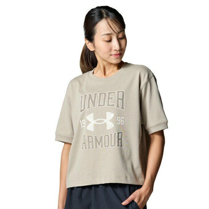 【全品対象最大10％OFF！11/20 20:00〜11/27 1:59】アンダーアーマー(UNDER ARMOUR) Tシャツ 半袖 レデ..