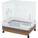 【最大1万ポイント還元!7/20 20:00~23:59】マルカン MARUKAN ケージ 小動物 室内用 鳥 小屋 うさぎのカンタンおそうじケージ H60B ...