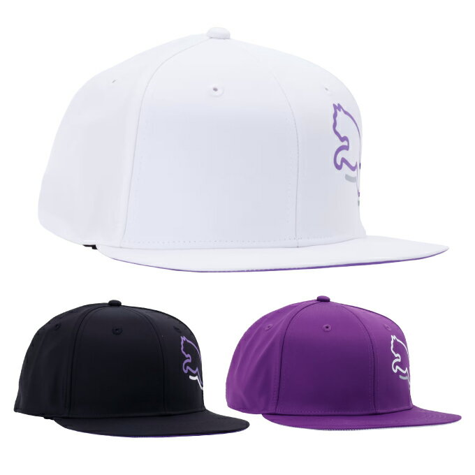 シャドウキャットのプリントが印象的なフラットバイザーキャップです。 バックにはパンチング加工された軽量生地を使用し、動きやすさを追求しています。さらに、半分に折り畳めるポケッタブルデザインで持ち運びが便利です。洗練されたファッションを求める...