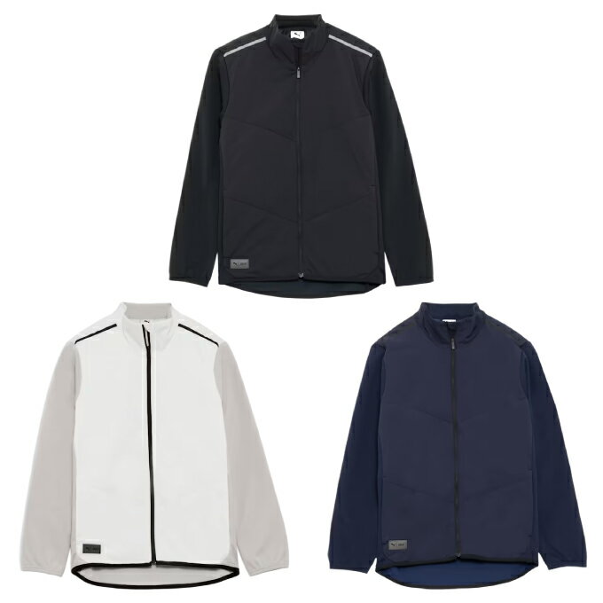 プーマ(PUMA) ゴルフウェア ブルゾン メンズ PB ハイブリッド パデッド ジャケット 635782 【2025年秋冬モデル】