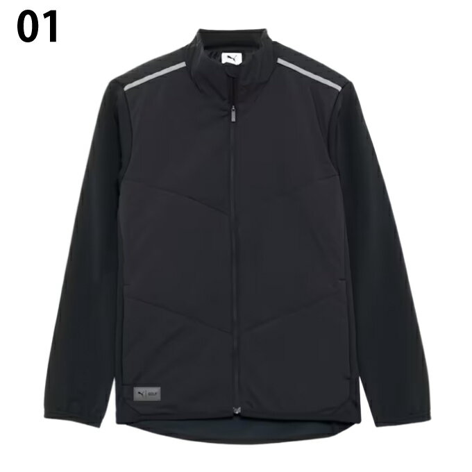 プーマ(PUMA) ゴルフウェア ブルゾン メンズ　 PB ハイブリッド パデッド ジャケット 635782 【2025年秋冬モデル】