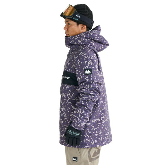 �����å�����С�(QUIKSILVER) ���Ρ��ܡ��ɥ����� ���㥱�å� ��� MISSION PRINTED BLOCK JK GQYTJ03000 �ڹ��������ʡۡ�25-26 2026��ǥ��