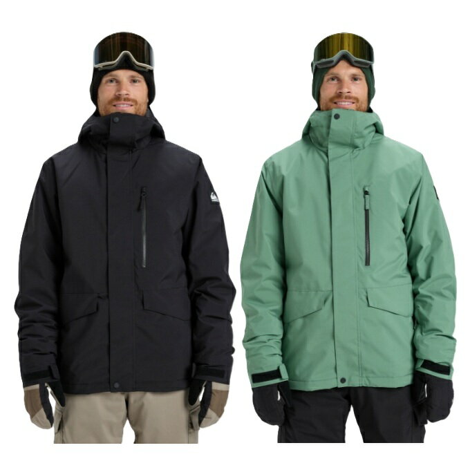 クイックシルバー(QUIKSILVER) スノーボードウェア ジャケット メンズ MISSION SOLID JK EQYTJ03523 【国内正規品】【25-26 2026モデル】