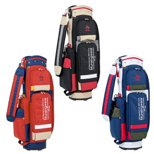 マンシング(Munsingwear) キャディバッグ メンズ レディース マルチカラーキャディバッグ MG5FCB01L 【2025年モデル】