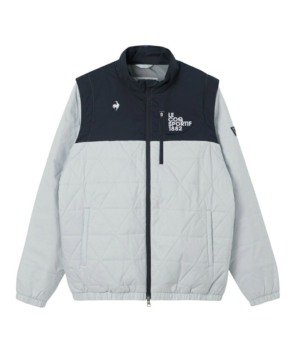 le coq sportif グレー ジャケット le coq sportif（ルコックスポルティフ）の「裏起毛ウィンドブレーカー
